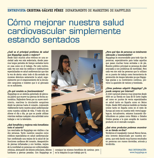 Mejorar tu Salud Cardiovascular Estando Sentados