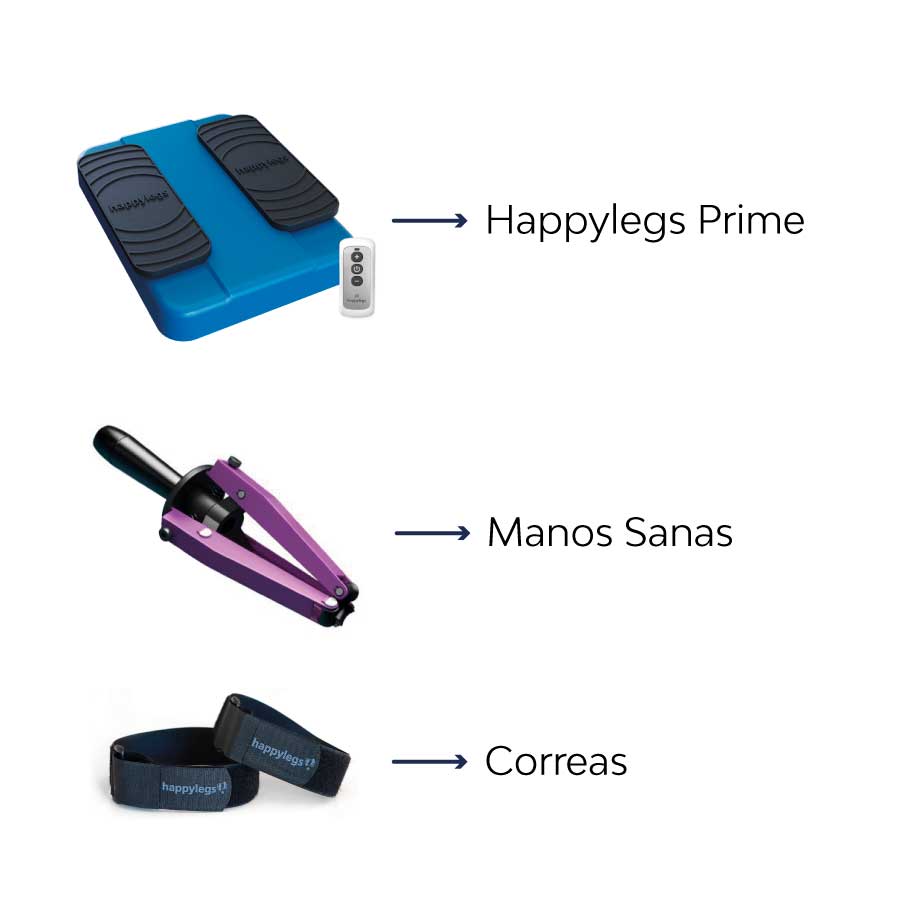 Packs Happylegs Prime + Manos Sanas + Correas - Disponible en 3 colores