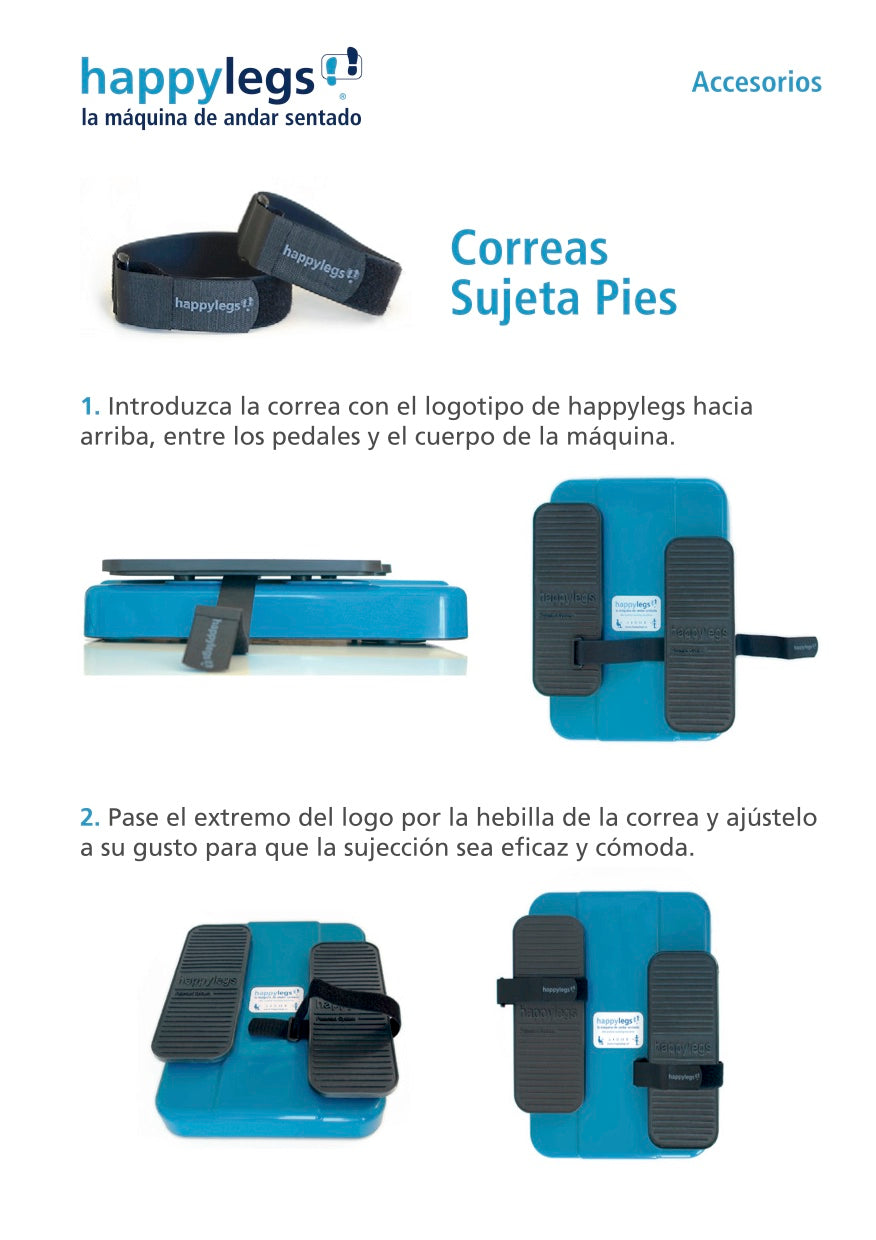 Correas Sujeta Pies Happylegs de Velcro®